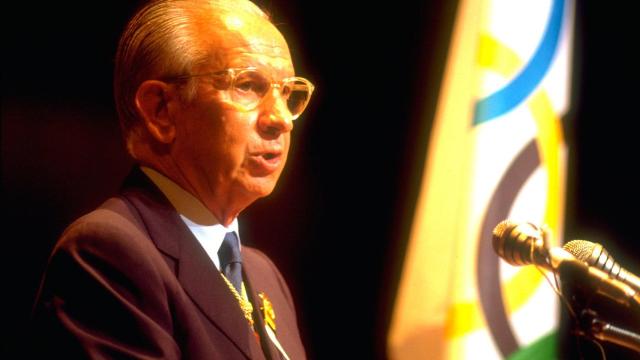 Juan Antonio Samaranch en una foto de archivo de 1988.