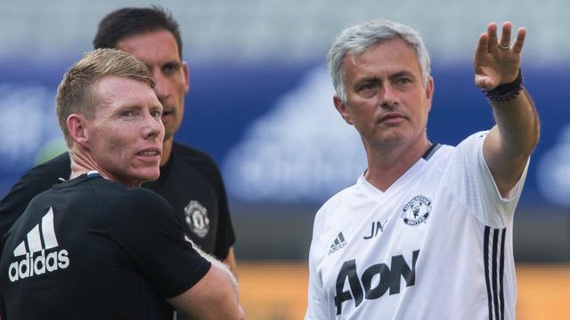 Mourinho, en un entrenamiento.