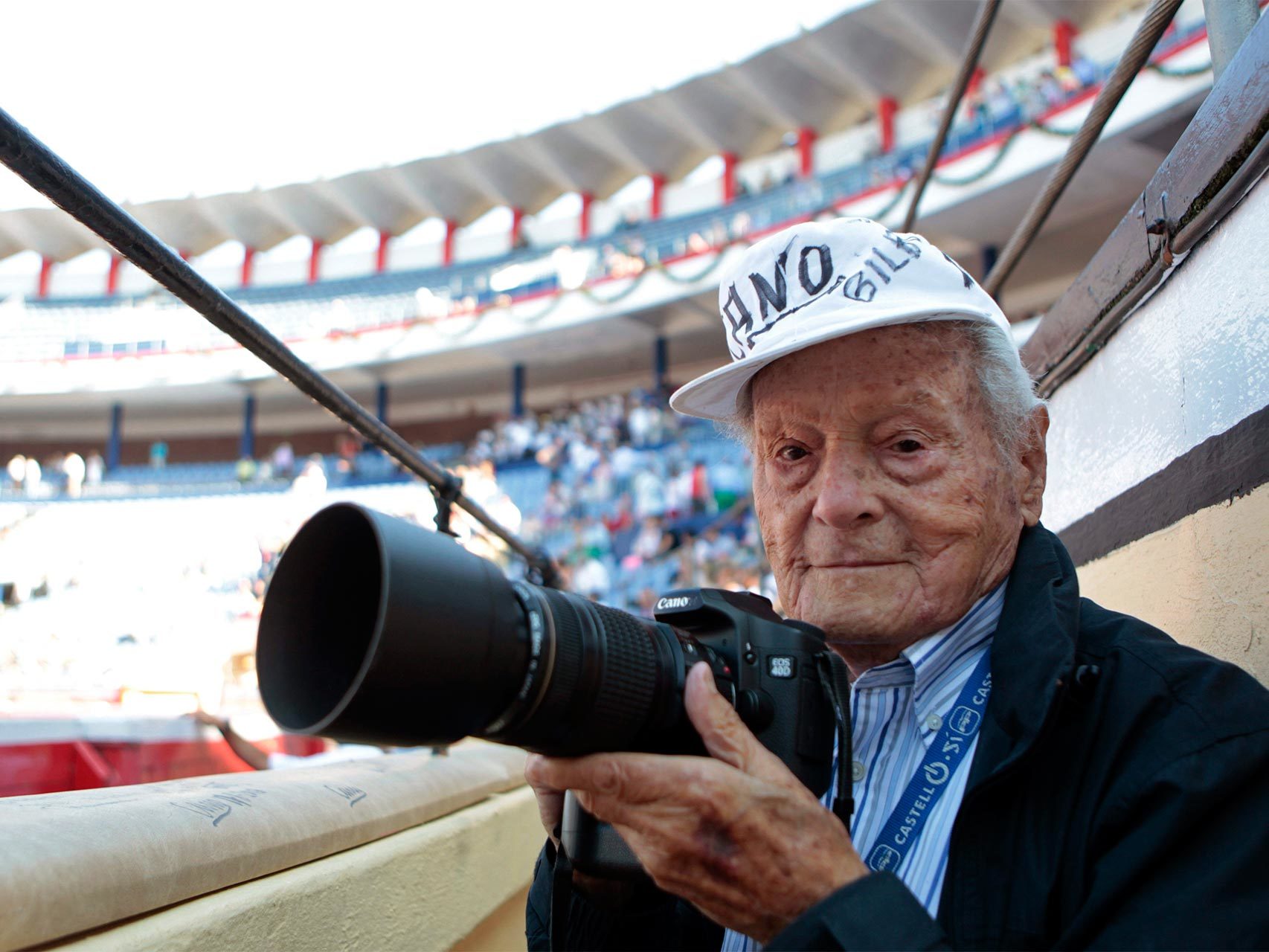 Cano, retratado en la plaza de Bilbao.