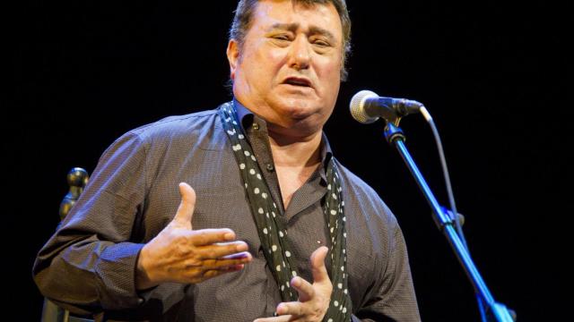 Menese, durante una actuación.