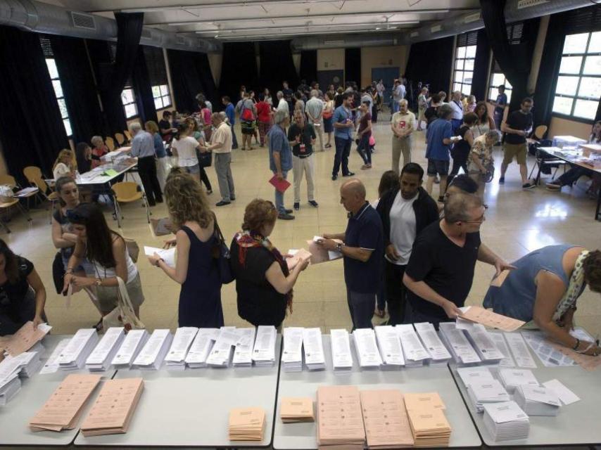 Una imagen tomada el pasado 26 de junio, día de las elecciones generales.