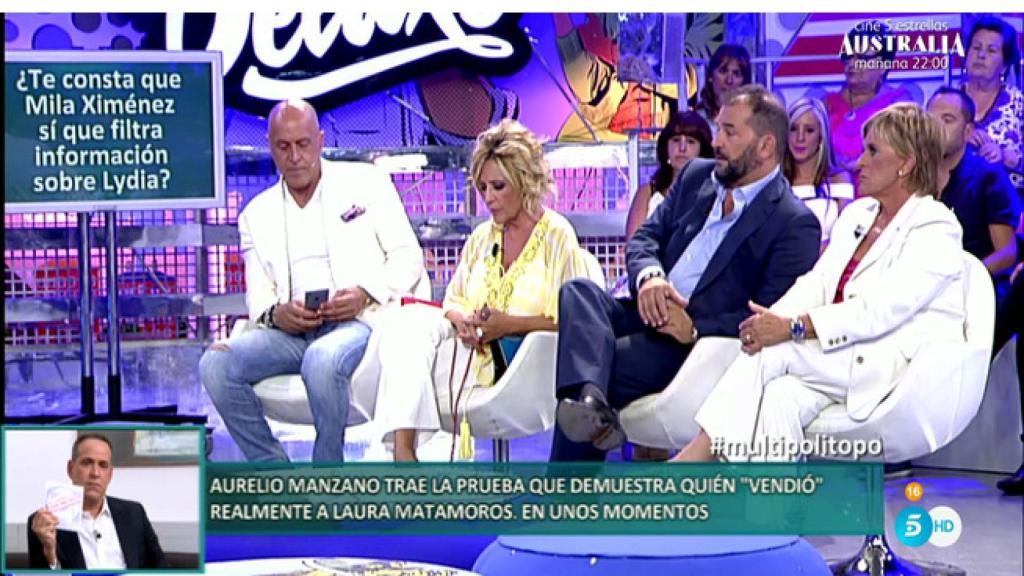 Filtraciones y topos, la nueva polémica de 'Sálvame' para el verano