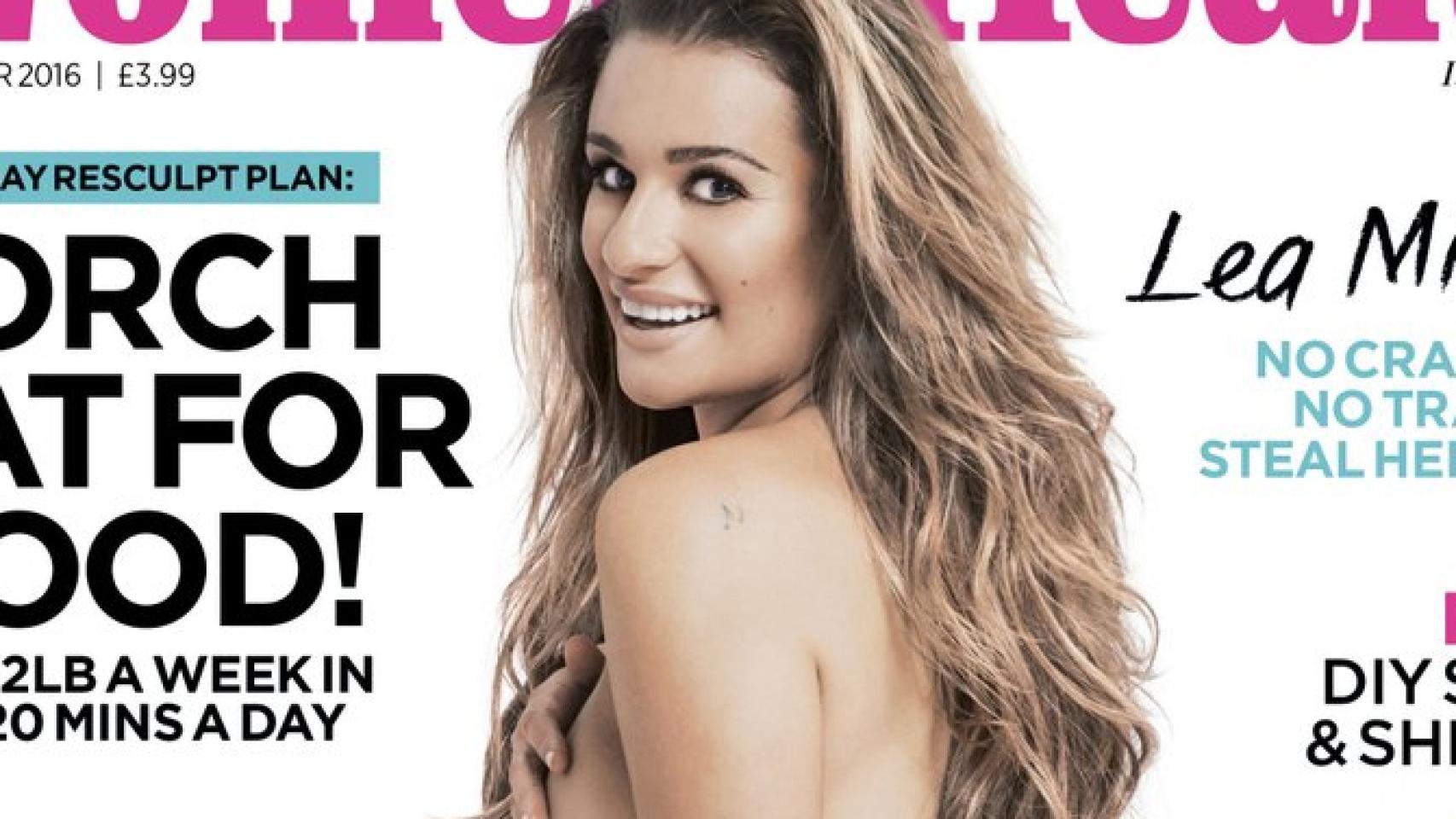 Lea Michele se desnuda en Women's Health rompiendo con su imagen angelical