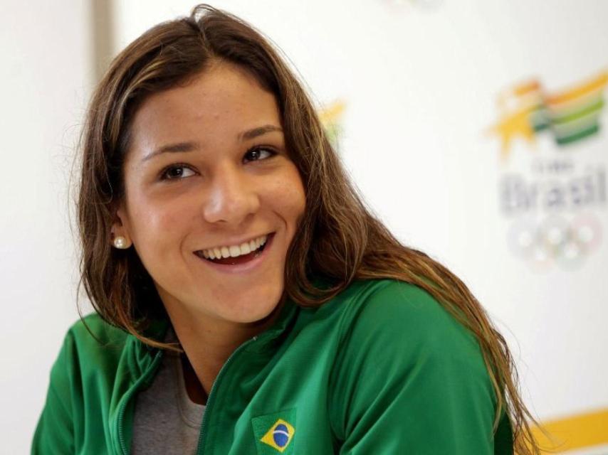 Joanna Maranhão, en una entrevista.