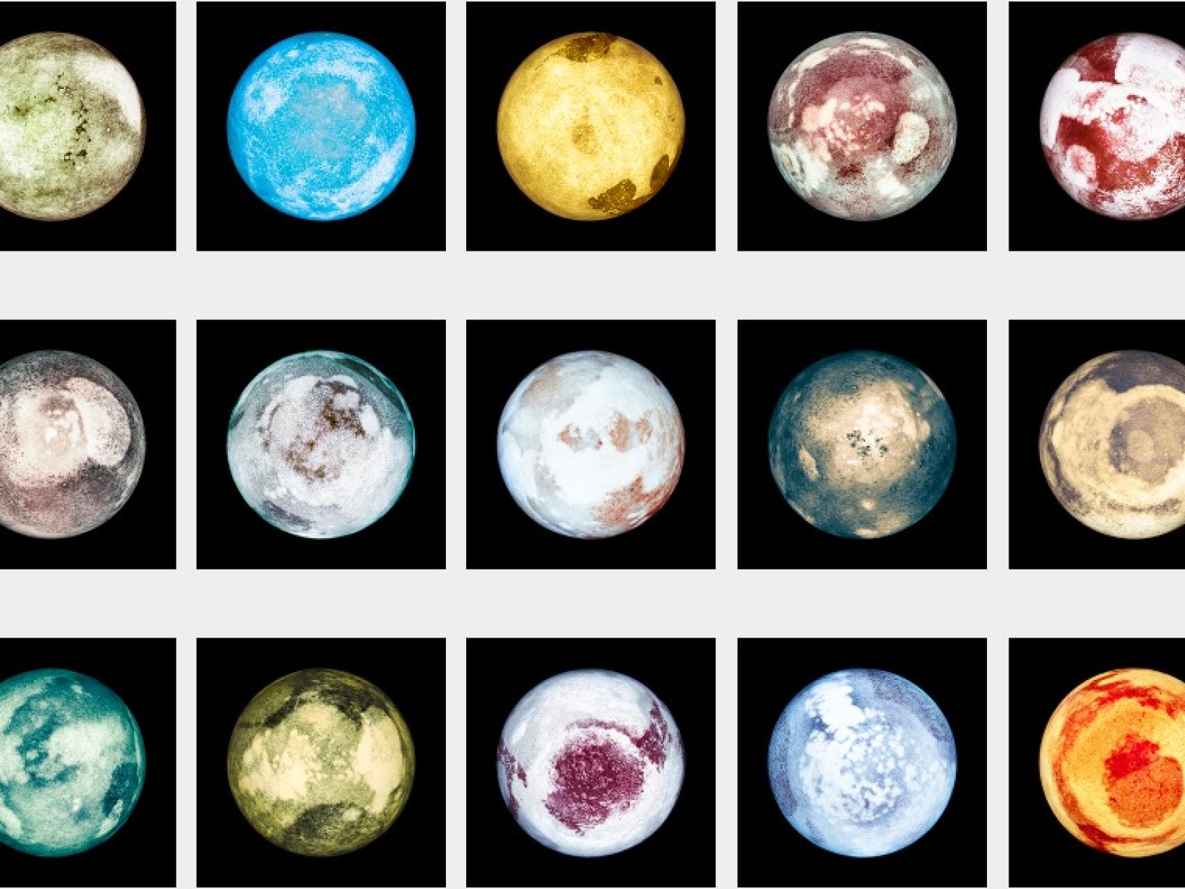El particular cosmos de Vins Blake… construido con huevos