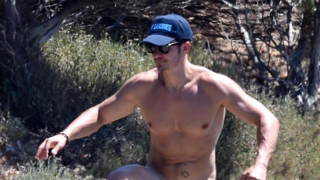 Orlando Bloom, como Dios le trajo al mundo.