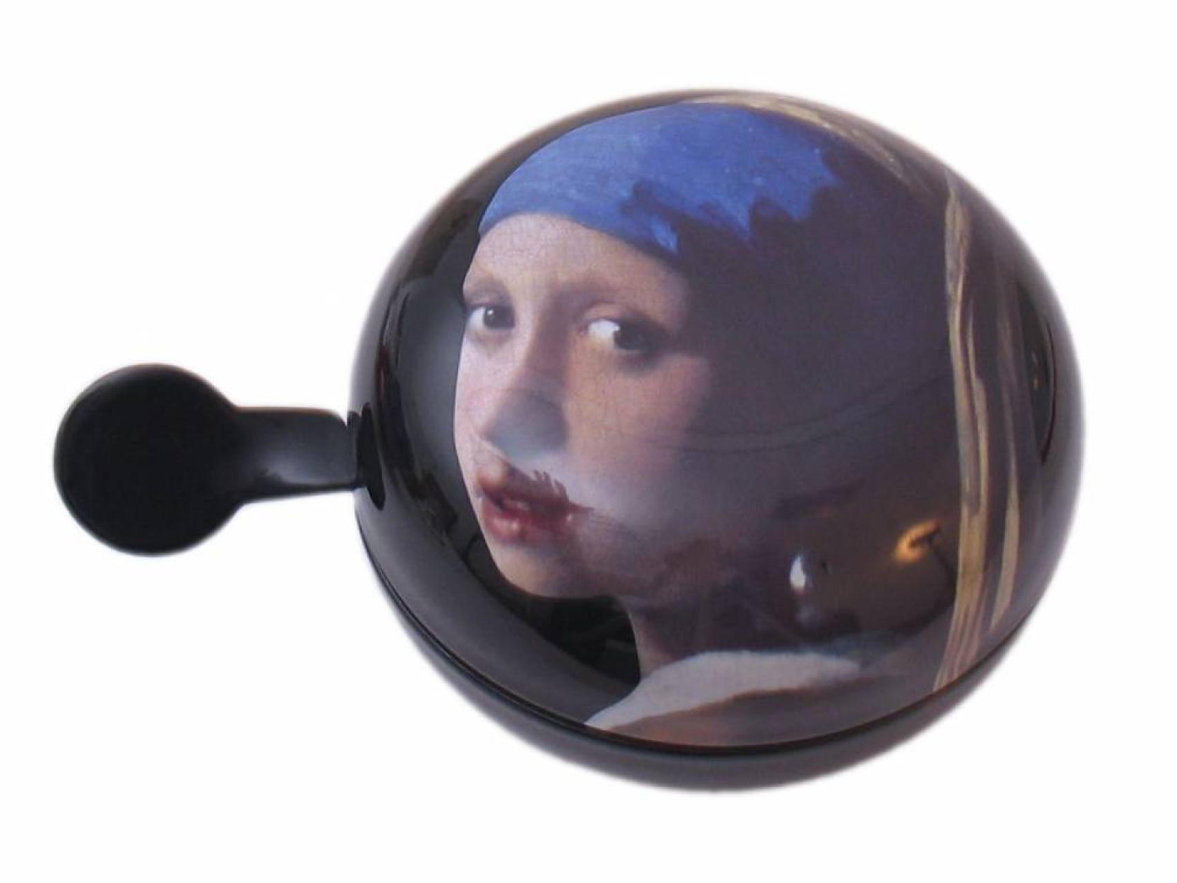 El timbre con la pintura más famosa de Vermeer, en el Museo Mauritshuis.