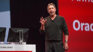 El CEO y fundador de Oracle, Larry Ellison.