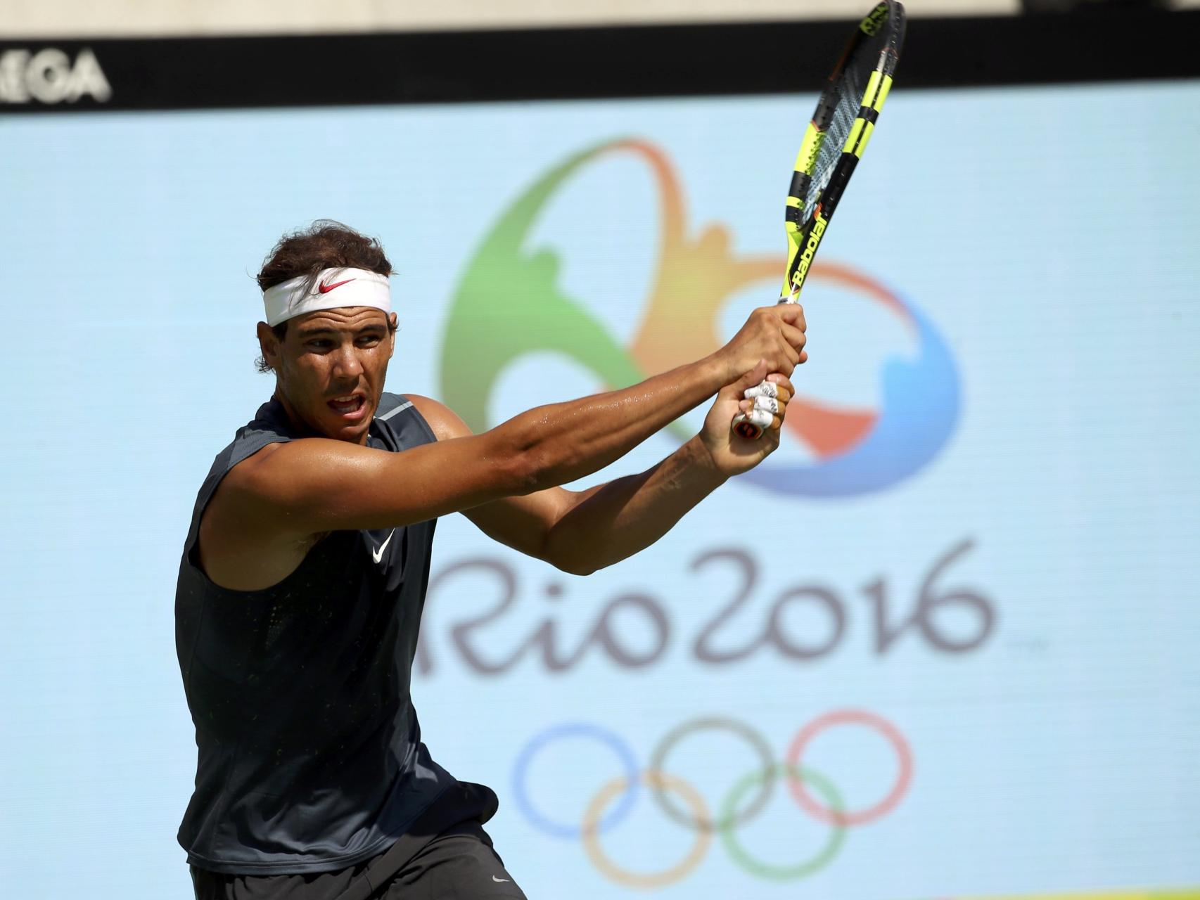 Rafa Nadal, en Río 2016.