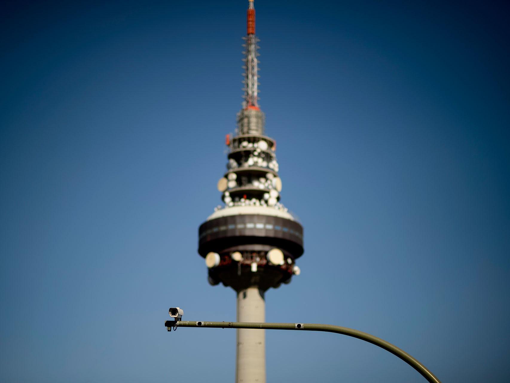 Uno de los sistemas foto-rojo de Madrid.