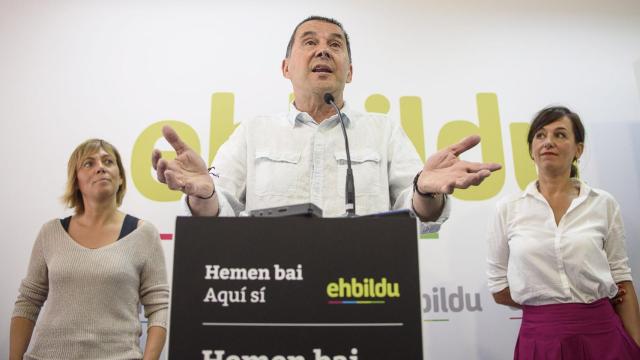 El candidato de EH Bildu a lehendakari, Arnaldo Otegi.