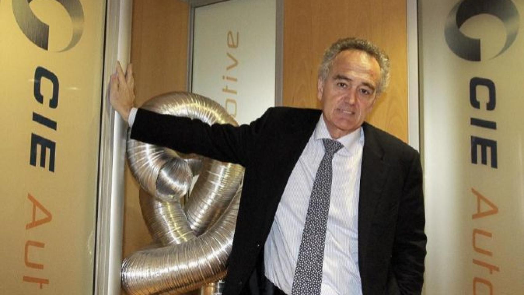 El presidente ejecutivo de CIE Automotive, Antón Pradera.