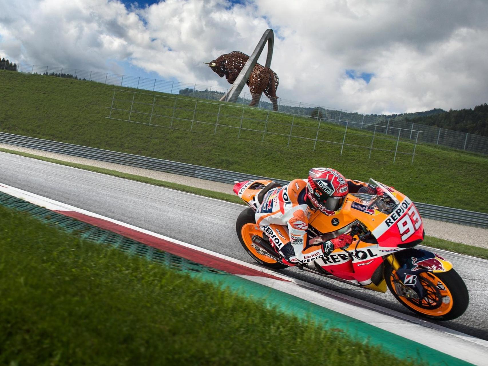 Marc Márquez, en el Red Bull Ring.