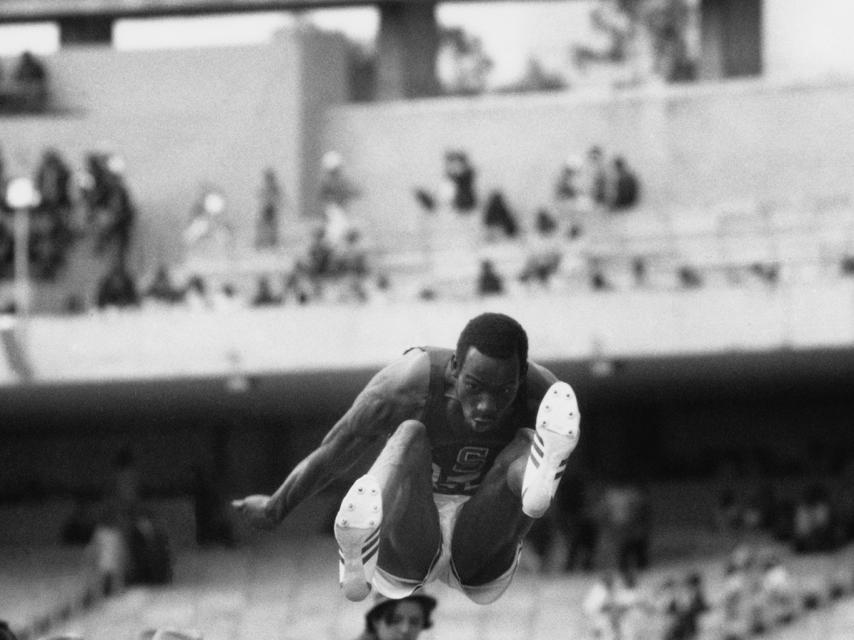 Bob Beamon en México 1968.