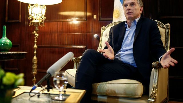 Mauricio Macri, presidente de Argentina.