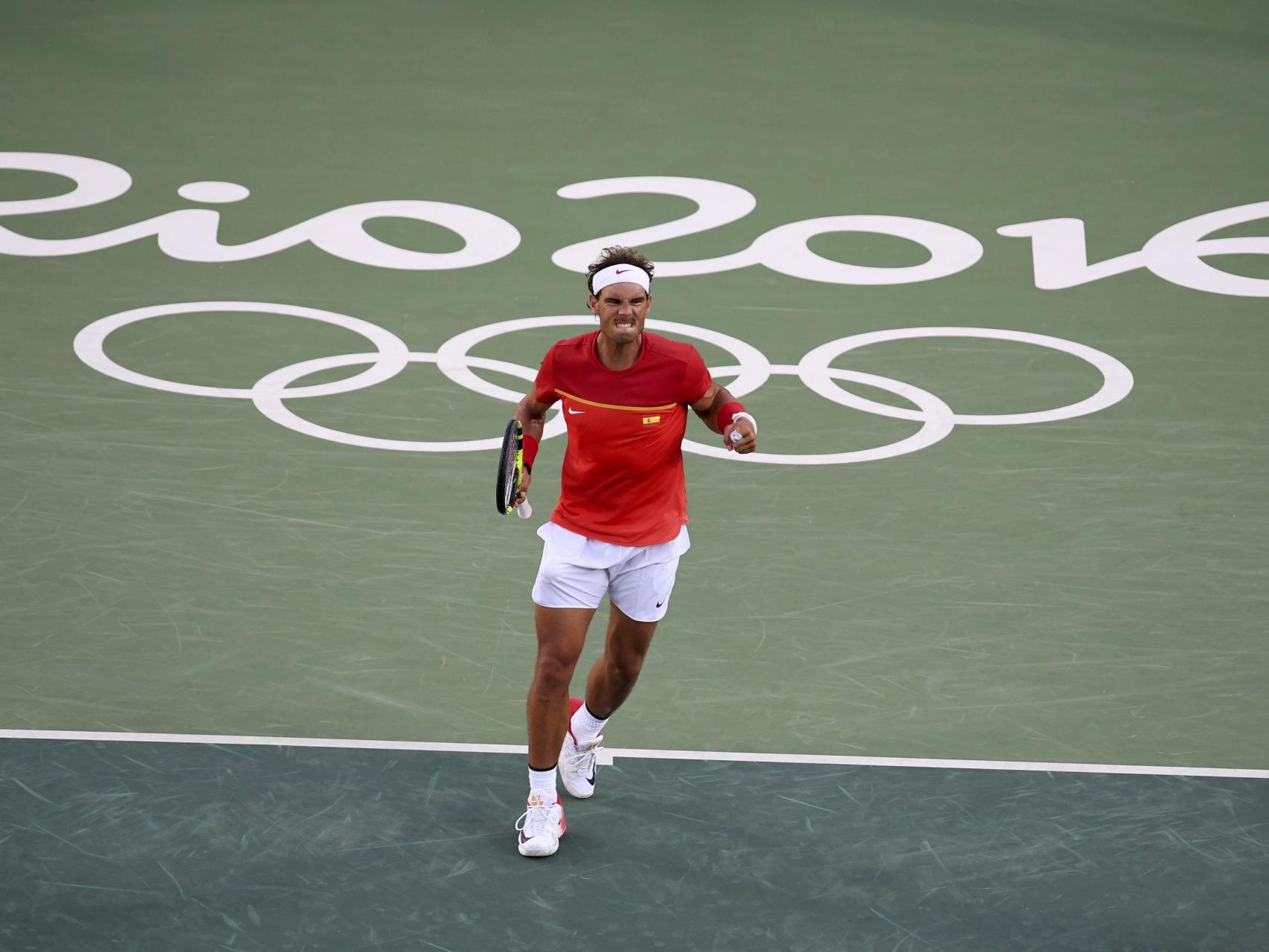 Rafa Nadal, en Río 2016.