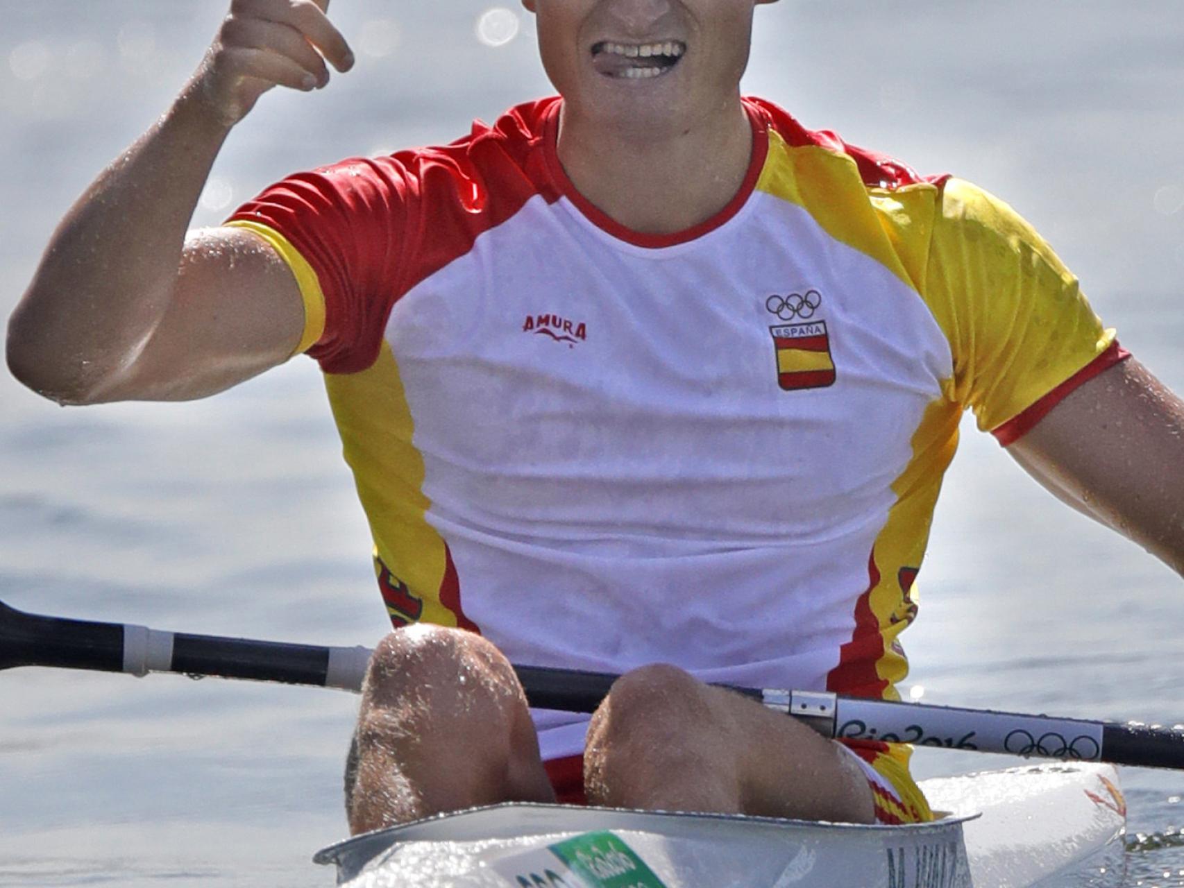 Marcus Walz, con la medalla de oro.