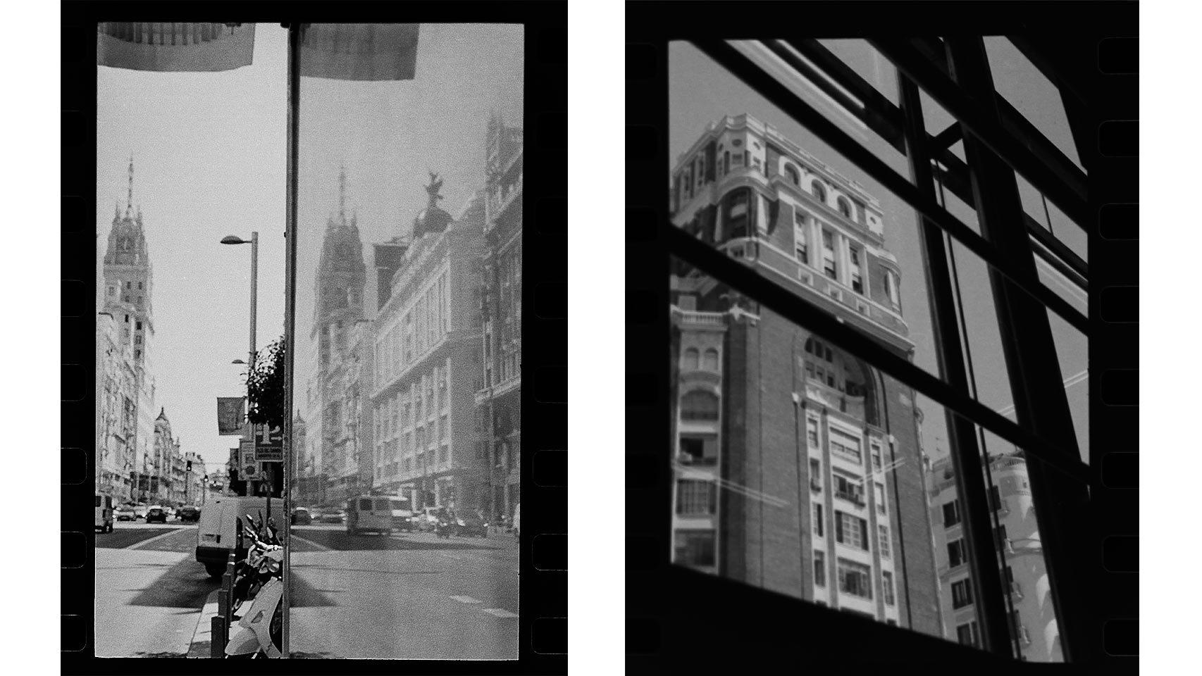 Las fotografías analógicas de Raúl Cancio en la Gran Vía.