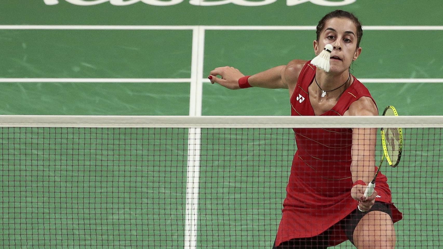 Las mejores imágenes del oro de Carolina Marín en bádminton