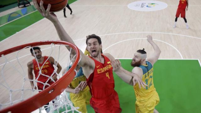 Pau Gasol volvió a ser el líder de España con 31 puntos.