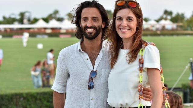 Raquel Sánchez Silva y su novio, Matías Dumont.