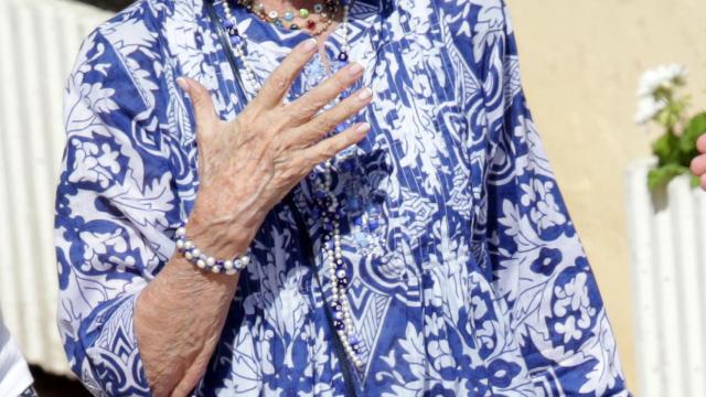 La reina emérita Sofía