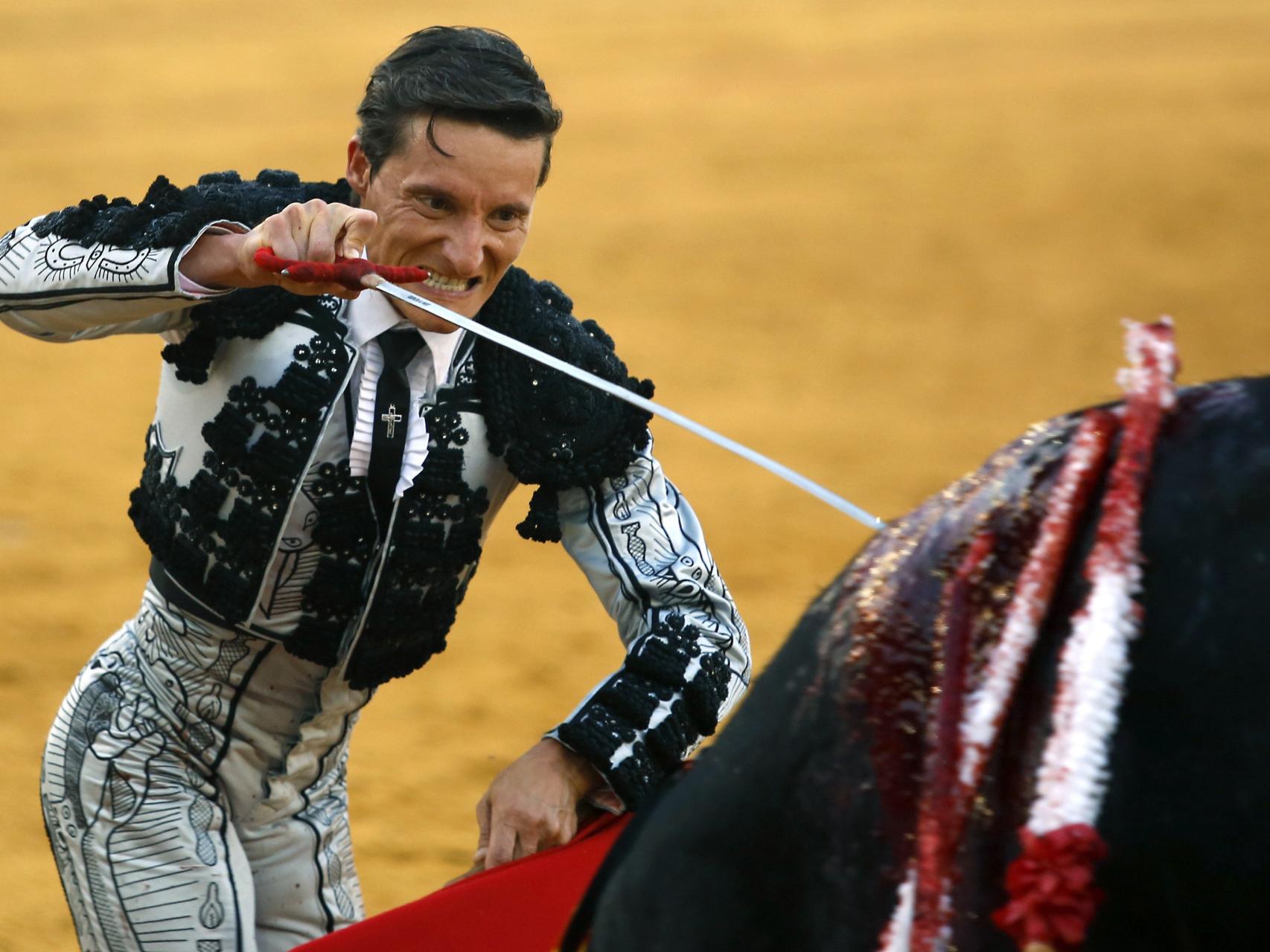 Diego Urdiales en la Feria de Málaga.