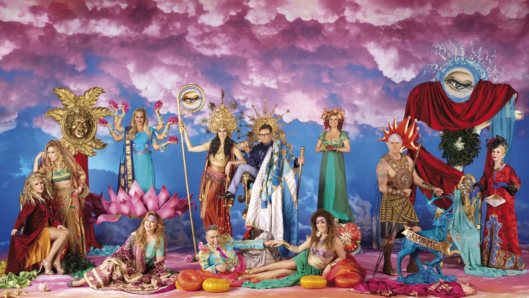 El Olimpo de 'Sálvame' por Ouke LeeLe