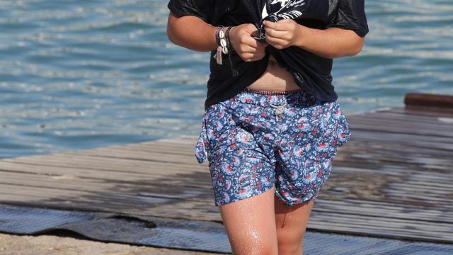 Froilán durante sus vacaciones