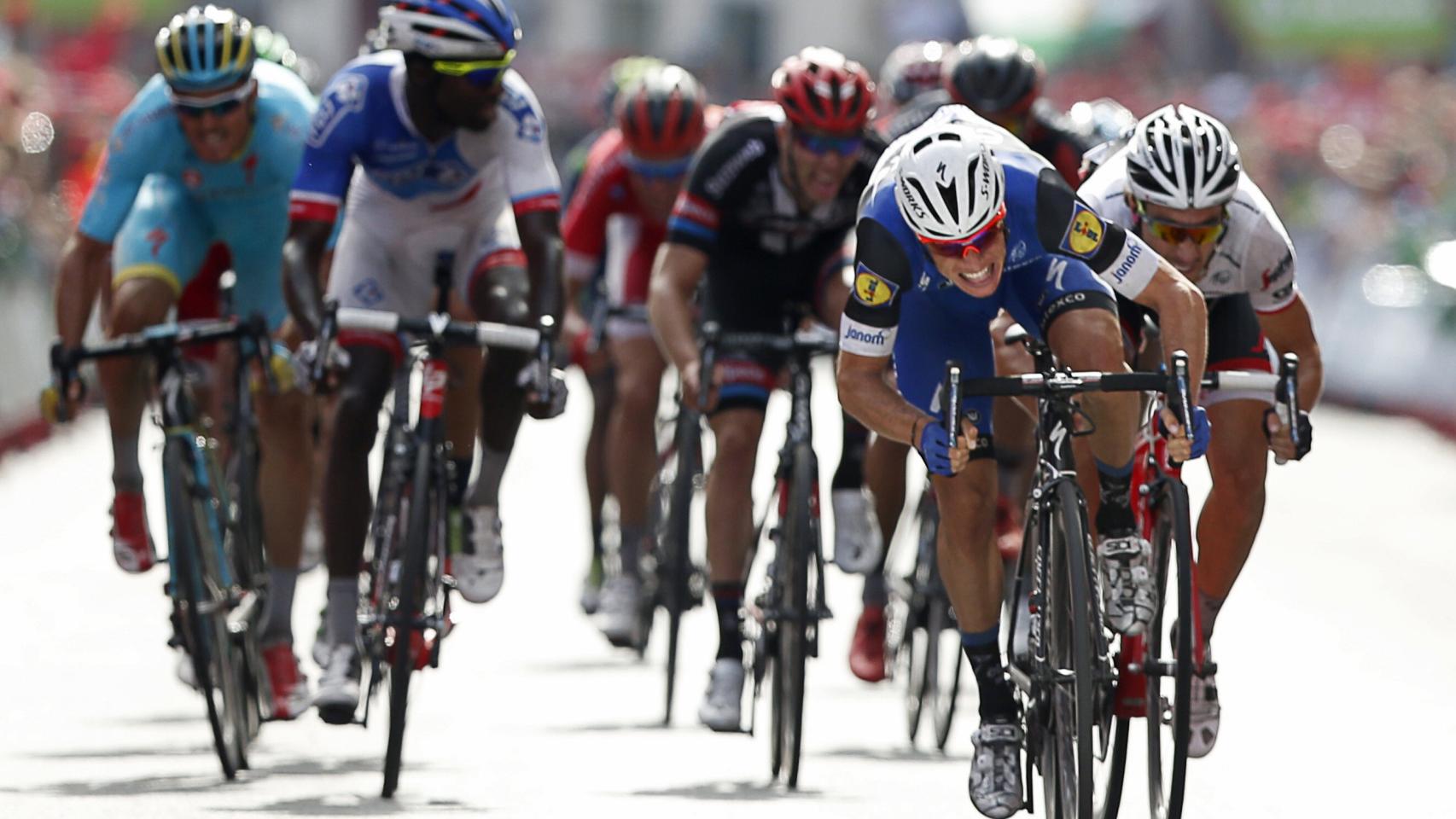 Meersman se impuso al sprint en la etapa que finalizó en Lugo.