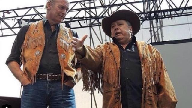 Bertín Osborne y Arévalo, este domingo en Alcalá de Henares.