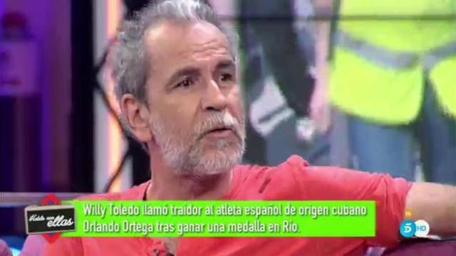 Willy Toledo, en Telecinco.
