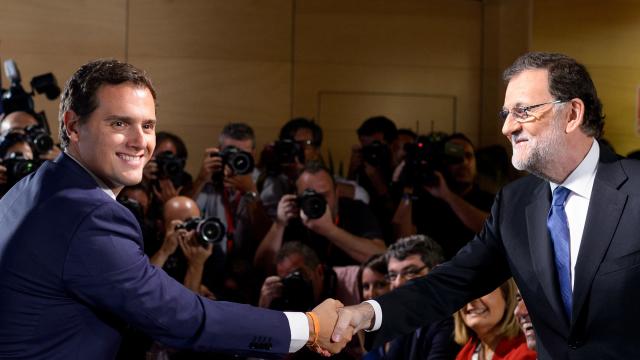 rajoy rivera pacto DANI POZO