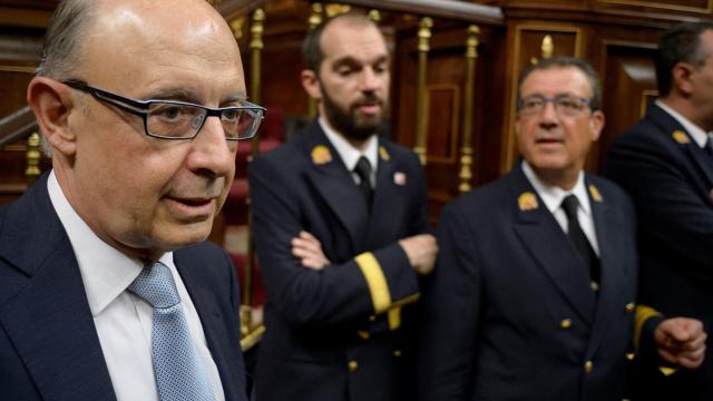 El ministro de Hacienda en funciones, Cristóbal Montoro.