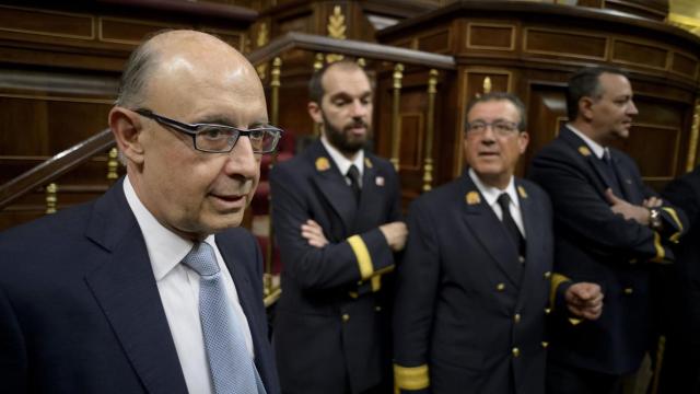 El ministro de Hacienda en funciones, Cristóbal Montoro.