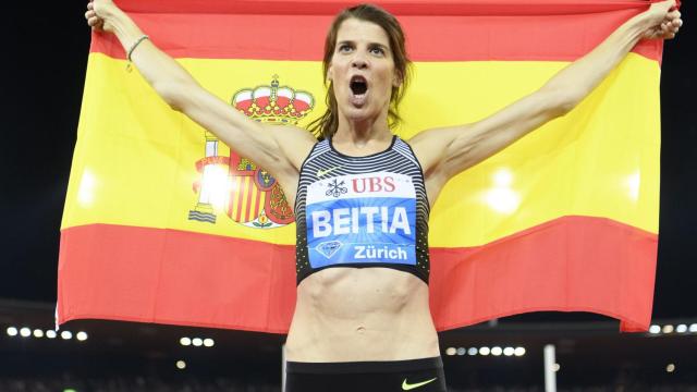 Ruth Beitia, una de las premiadas.