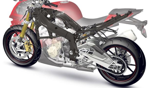 Fibra de carbono en BMW S1000 RR