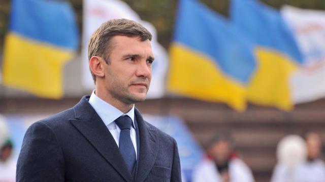 Shevchenko, histórico jugador de Ucrania
