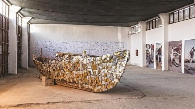 Instalación en la tercera edición de la Bienal.