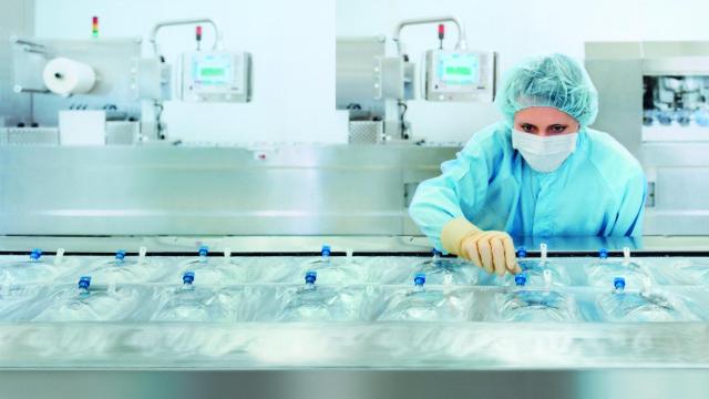 Un laboratorio de investigación.