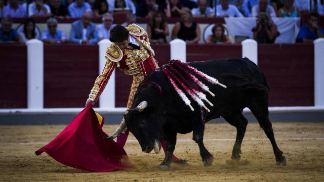 Castella durante la segunda de feria de Valladolid.