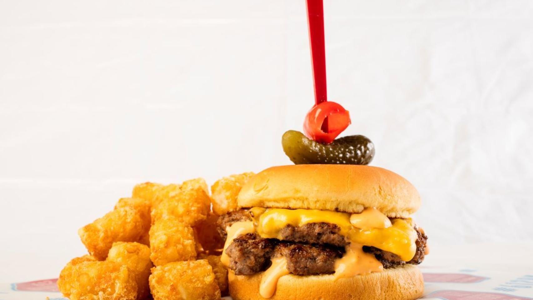 Doble burger (Estadio US Bank)