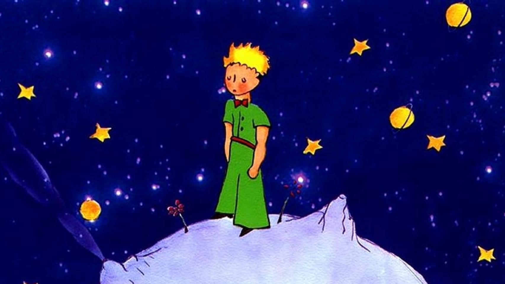 El principito y el planeta.