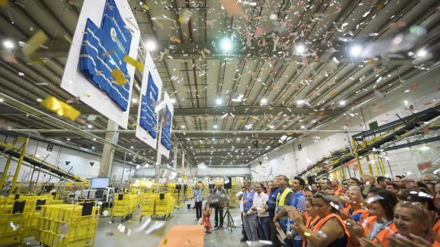 Planta de San Fernando de Henares de Amazon.