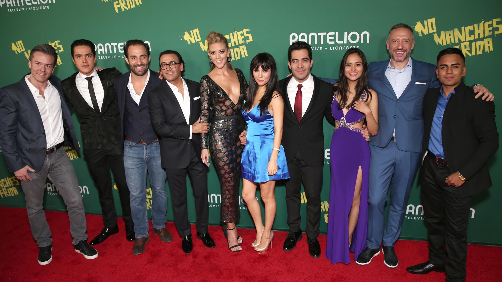 Nacho G. Velilla en la premiere en Hollywood de No manches Frida.