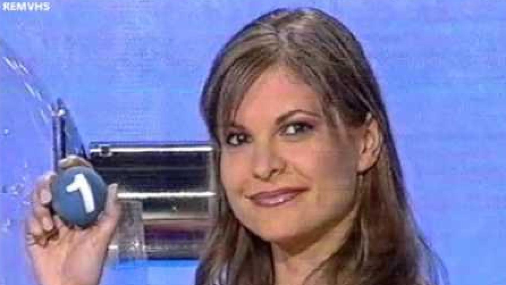 Makoke presentando el Telecupón.