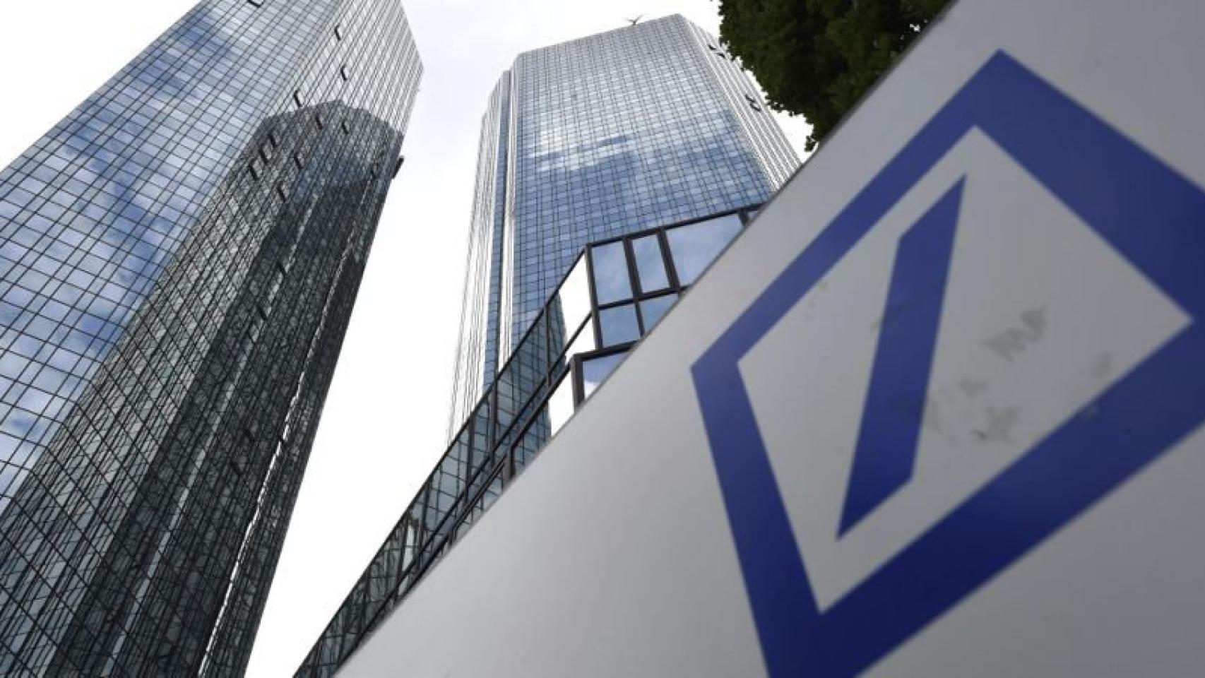 Sede del mayor banco alemán en Fráncfort.