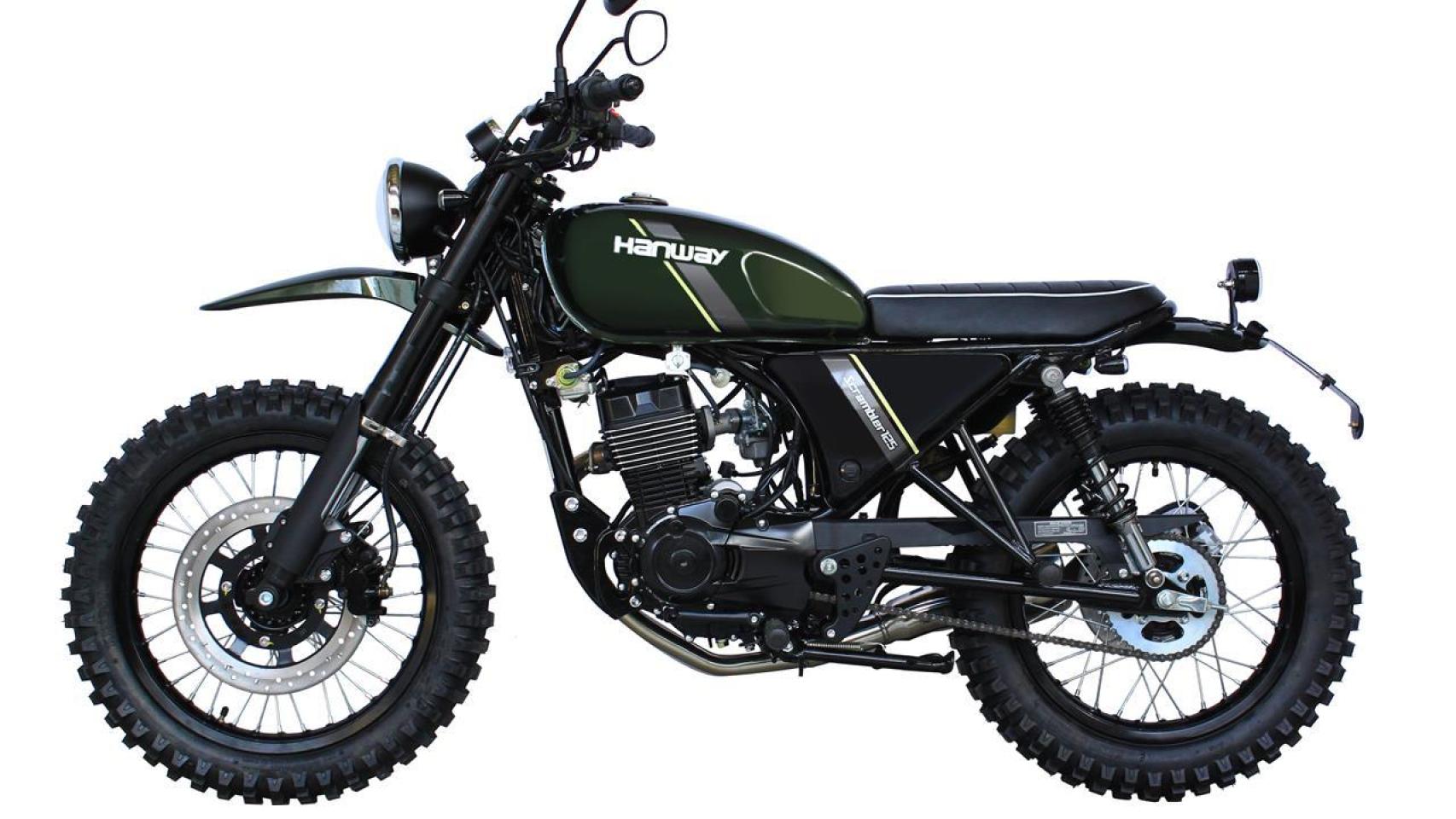 La Hanway Scrambler 125 llega para los amantes de lo vintage y con presupuesto ajustado