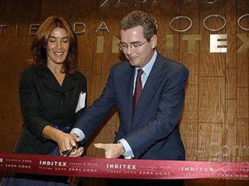 Eva Cárdenas en un evento de Inditex.