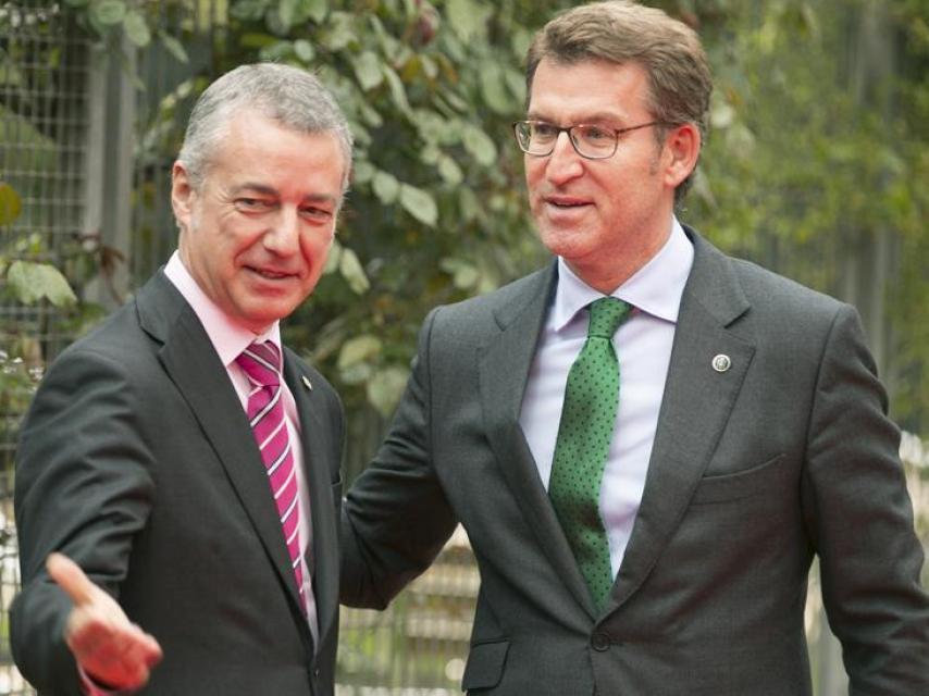Íñigo Urkullu y Alberto Núñez Feijóo.